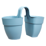 vibia campana flower twin 21cm vintage blue